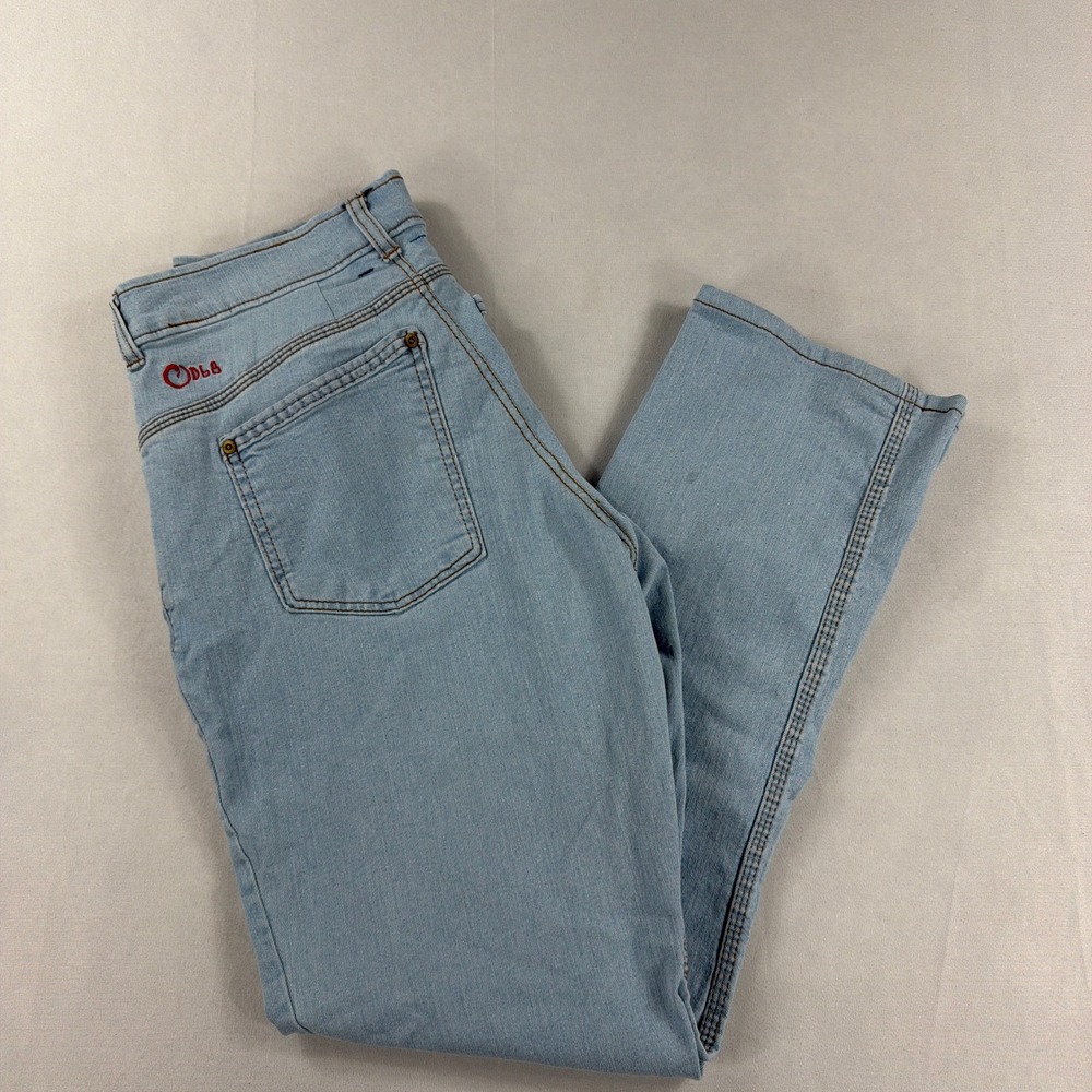 Origin Relaxed Fit Jeans Light Wash Denim Made in USA Mens 32x34
